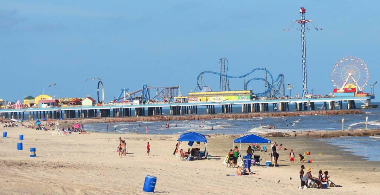 Family Friendly Coastal Condo Galveston Exterior foto